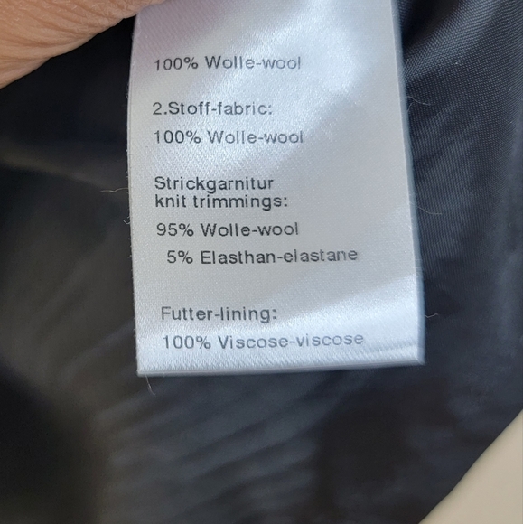 Akris Punto Mock-Neck Houndstooth Grey Striped Longsleve Sweater Dress - Picture 4 of 8